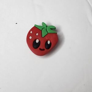 Jibbits Shoe Charm for CROCS strawberry